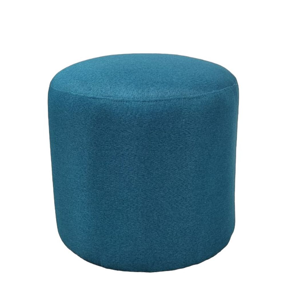 Pouf Redondo Lino Turquesa image number 1.0
