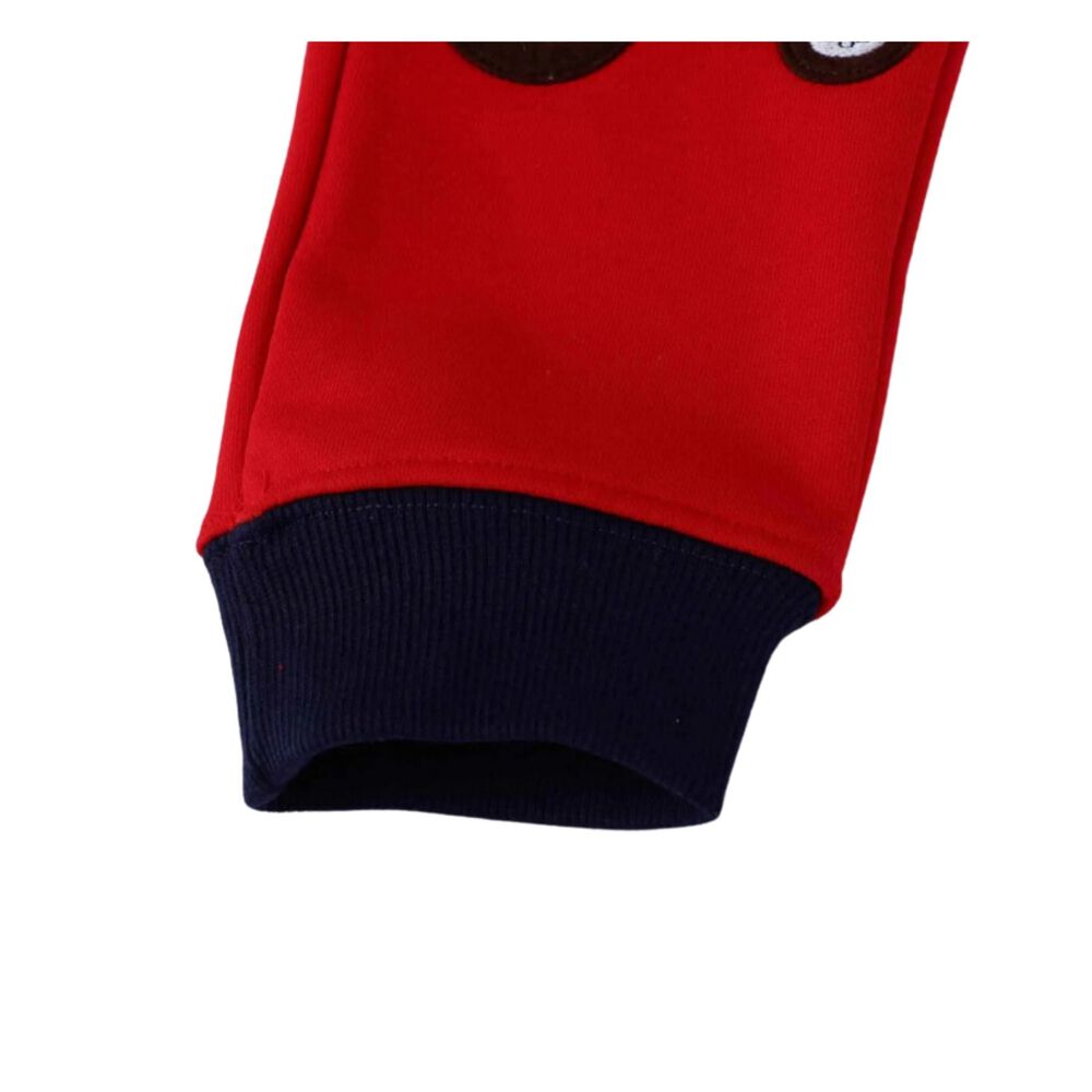 Pantal&oacute;n Buzo Ni&ntilde;o 100% Algod&oacute;n Jump Kids Rojo Remolque image number 2.0