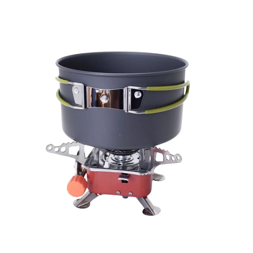 Kit Cocina Camping Ultra Ligero 8 Piezas Surtido image number 1.0