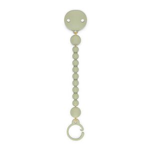 Broche Bolitas Silicona Verde