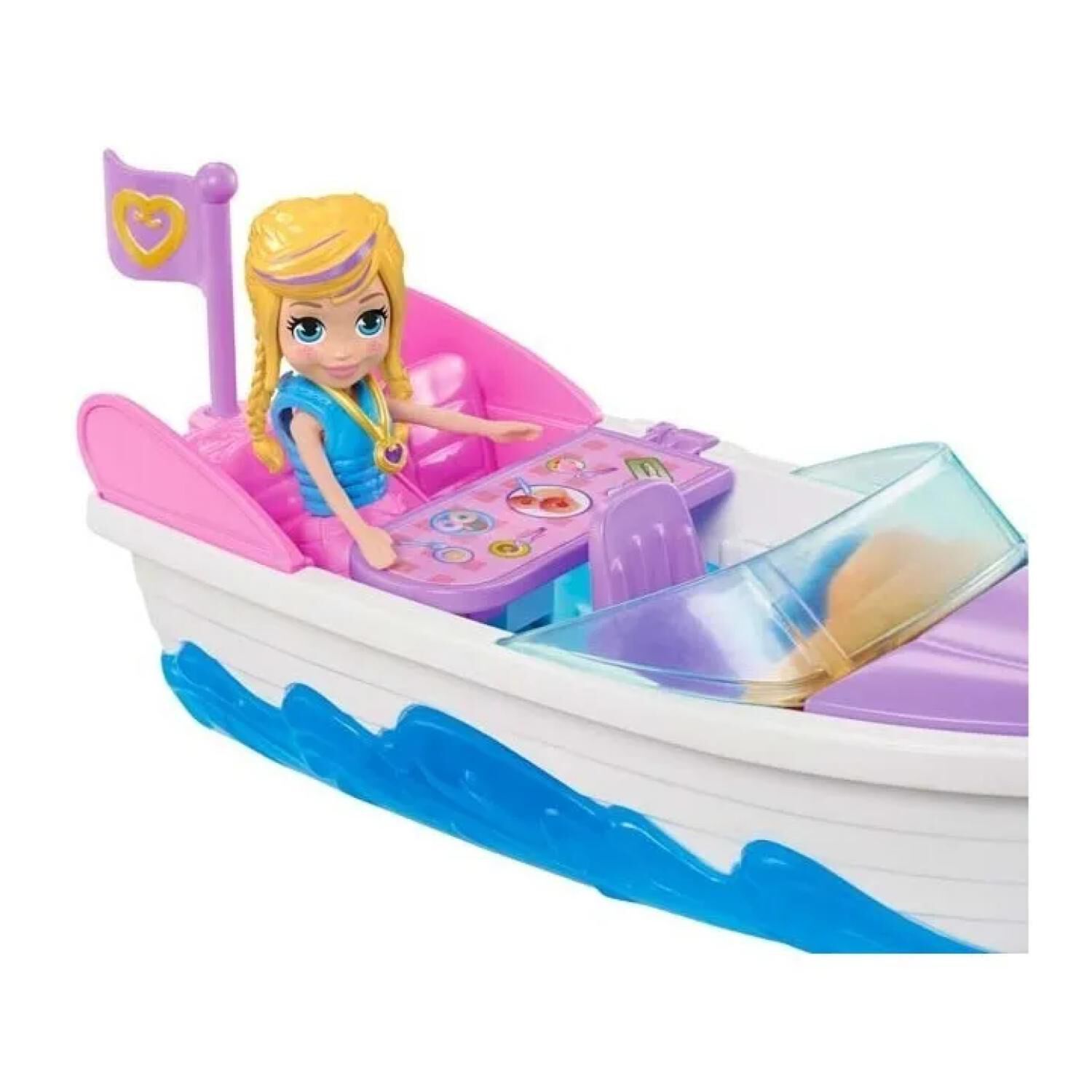 Juguete Aventura Acuatica Lancha Infantil Polly Pocket image number 1.0