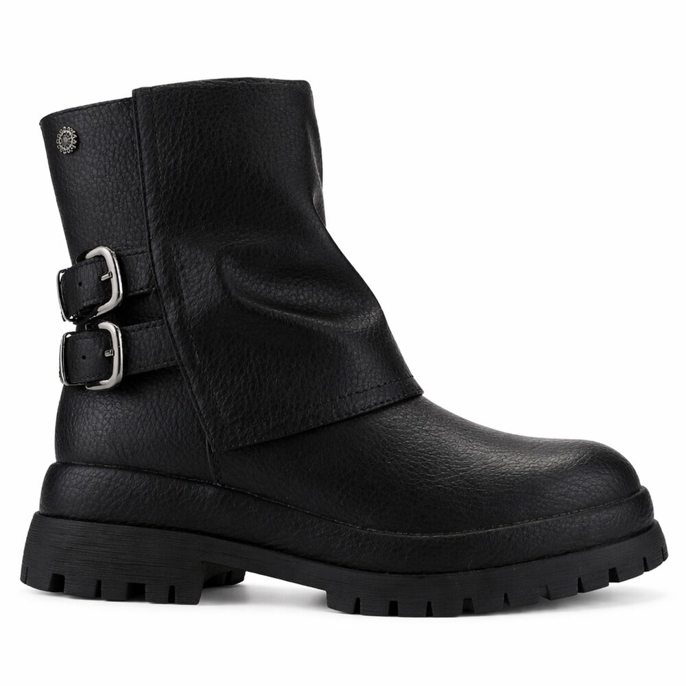 Botin Negro Mujer Casual Chalada Krep image number 0.0