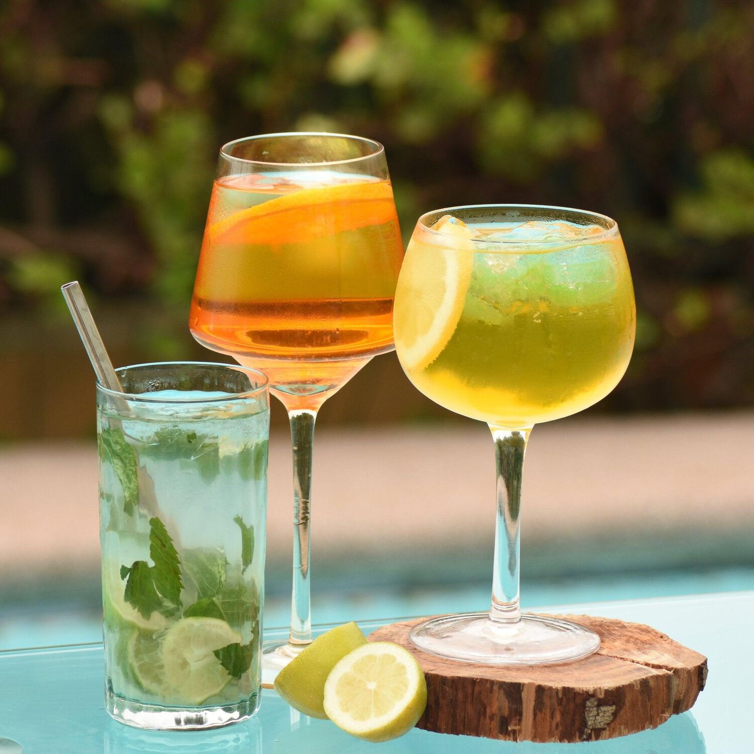 Set 6 Copas Gin/agua Ulm Transparente image number 2.0