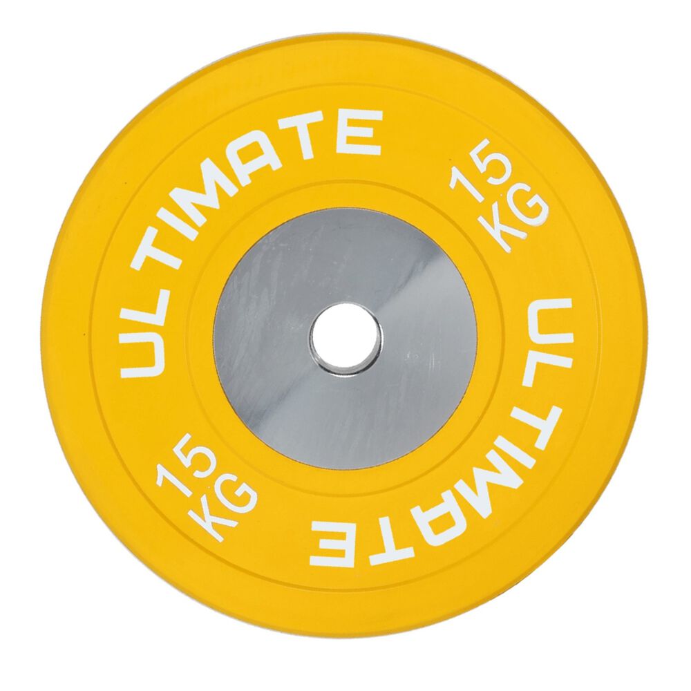 Disco Olímpico Bumper Elite Competición 15 Kg image number 1.0