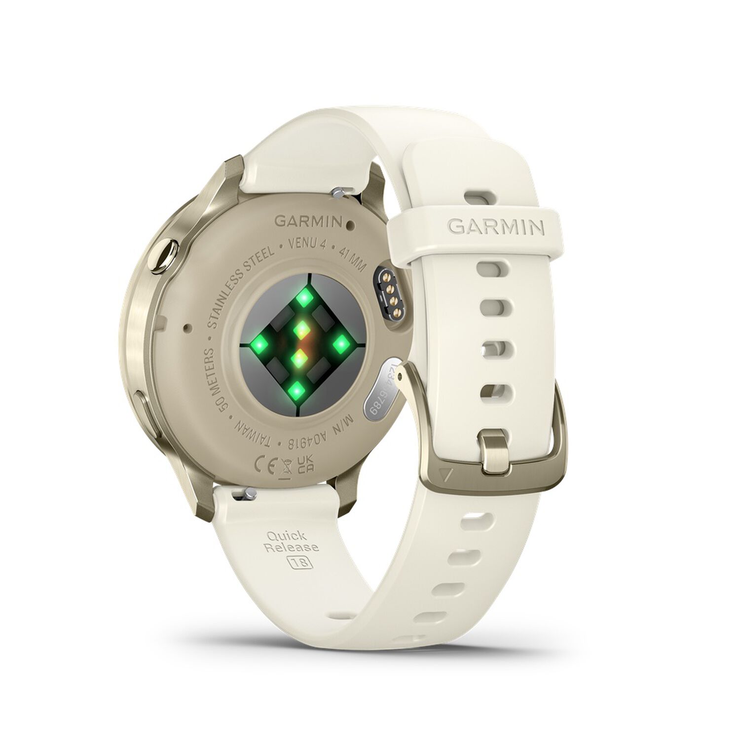 Venu 4 (41mm), Gps, Wi-fi, Beige W/ Lunar Gold + Bone, Garmin image number 3.0