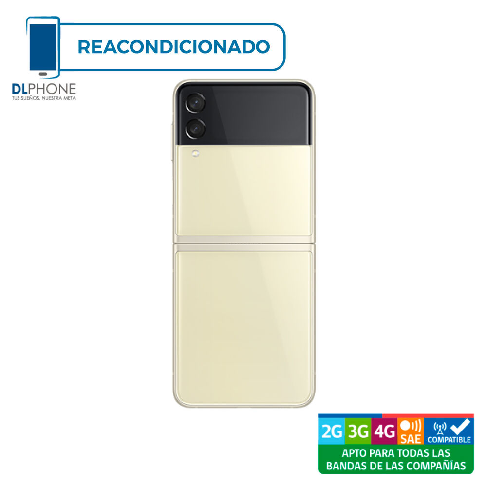 Samsung Galaxy Z Flip 3 256gb Amarillo Reacondicionado image number 1.0