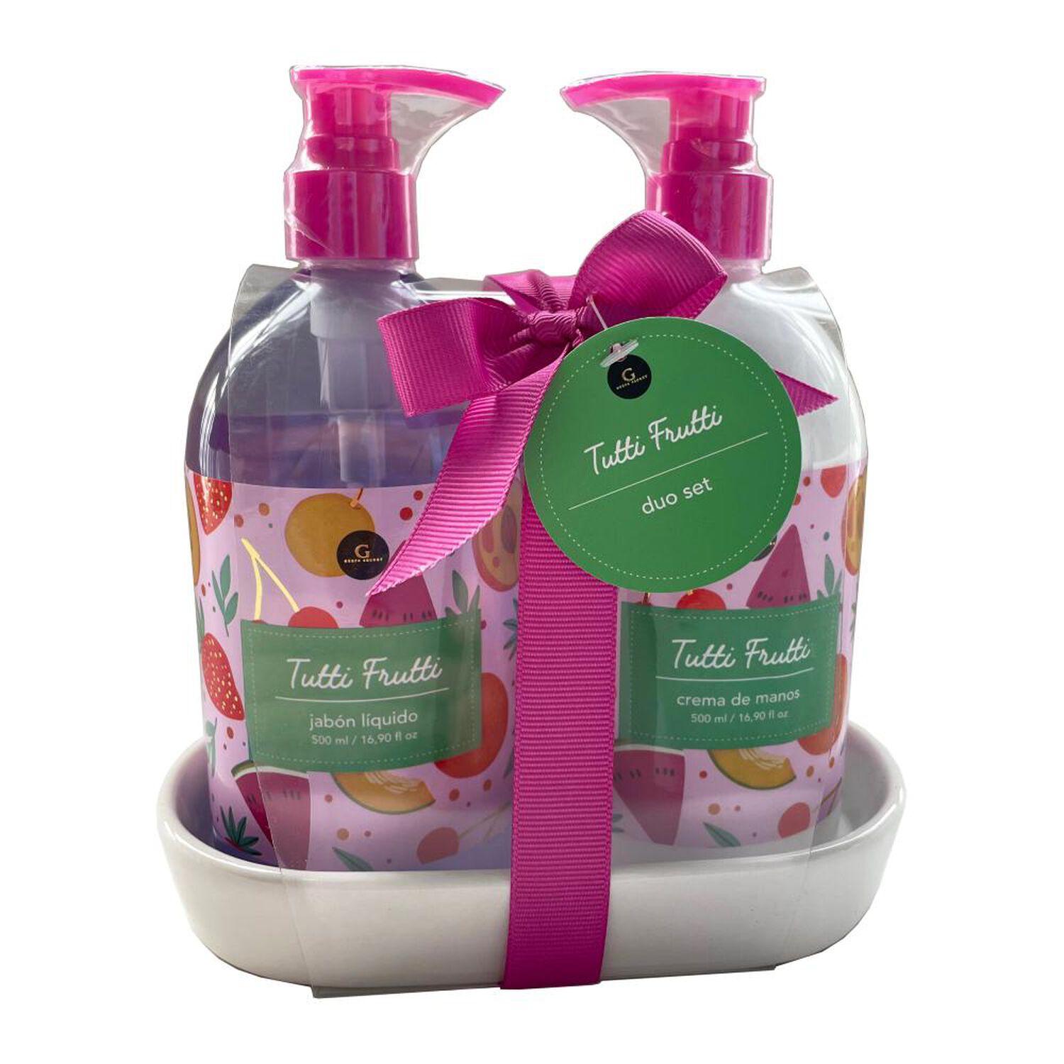 Set De Spa Tutti Frutti / 2 X 500 Ml image number 0.0