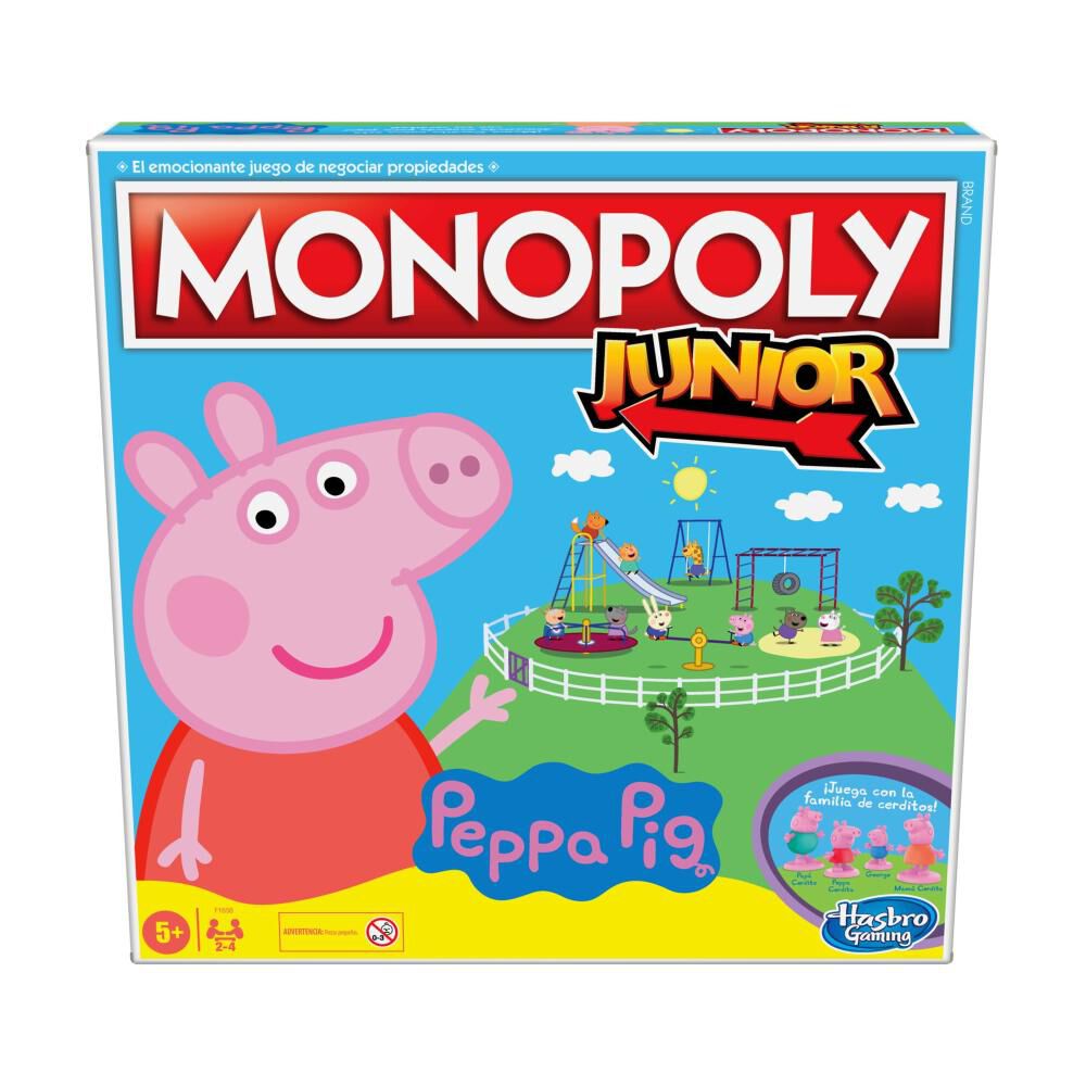 Juegos Infantiles Monopoly Junior Peppa Pig