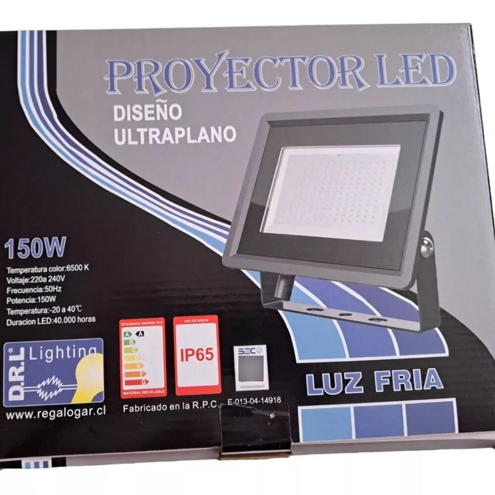 Proyector De Área Led Ultra Plano De 150w, Luz Día image number 2.0