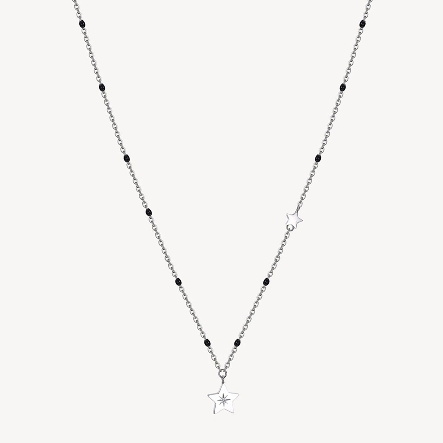 Collar Brosway Bah37 Plateado Mujer image number 0.0