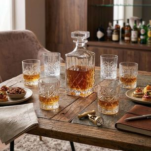 Set 6 Vasos Old Fashioned Tallados 323 Ml