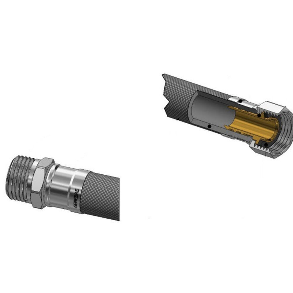 Conexión Flexible Geflex Dn13 3/4" 40cm Genebre image number 3.0