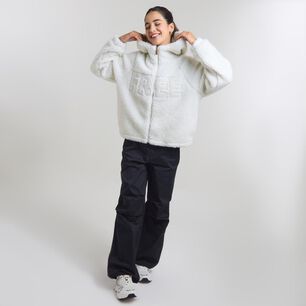 Chaqueta Estampado Frontal Cuello Redondo Con Capucha Mujer Freedom
