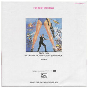 Sheena Easton - For Your Eyes Only | 7" Single Usado