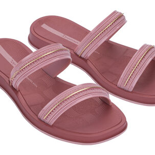 Sandalia Mujer Rosa Glow Slide Ipanema