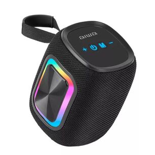 Parlante Aiwa Port&aacute;til Negro Cubo Awkb61b Bluetooth.