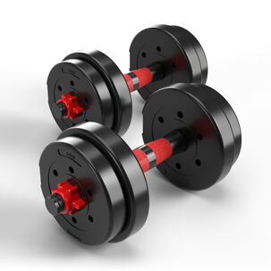 Set Mancuernas Fitmax 10 Kg Pvc