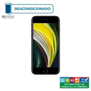 Iphone Se 2020 128gb Negro Reacondicionado