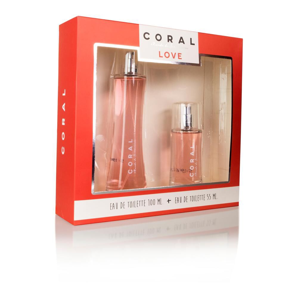 Estuche Love Coral / 100 Ml / Edt + Colonia 55ml image number 0.0