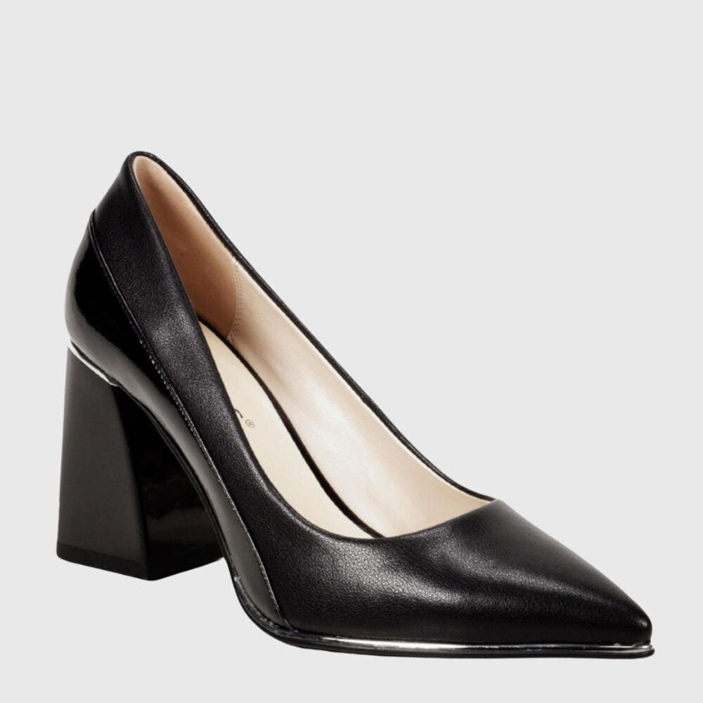 Zapato Cuero Aravine Negro image number 2.0