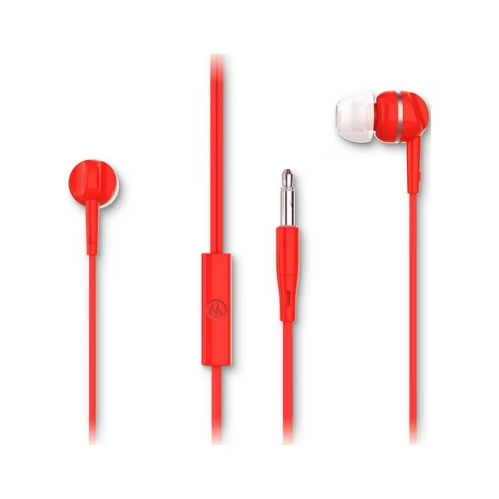 Audifonos Manos Libres Jack 3.5 Rojo Earbuds 105 image number 2.0