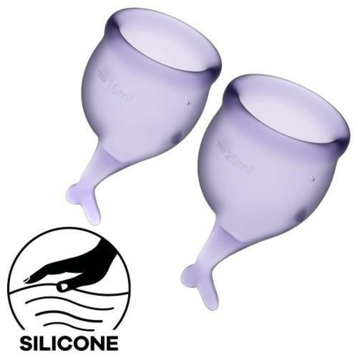 Copa Menstrual Reutilizable Siliconamedica Satisfyer 15,20ml image number 1.0