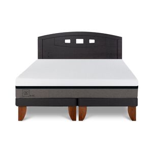 Cama Europea Cic Balance / 2 Plazas / Base Dividida + Respaldo