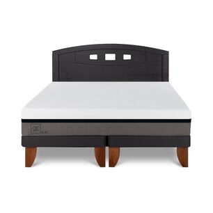 Cama Europea Cic Balance / 2 Plazas / Base Dividida + Respaldo