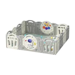 Corral Bebe Armado 153x160cm Con Accesorios Lubabycas