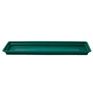 Pack X4 Plato De Maceta Rectangular Dura Kotta 59 Centimetros / Verde Reyplast