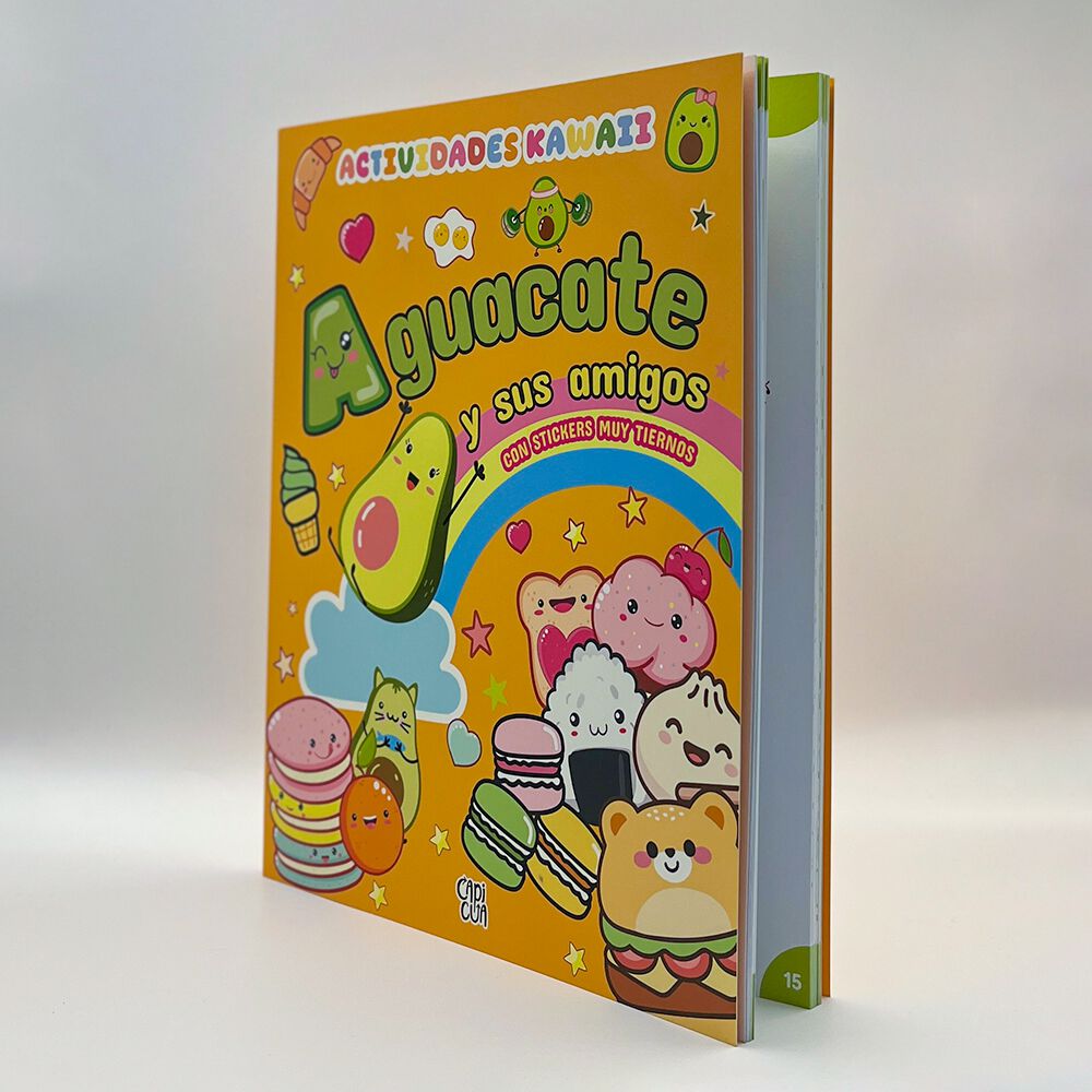 Actividades Kawai - Aguacate Y Sus Amigos (tapa Rústica) - Anónimo | Libro image number 0.0