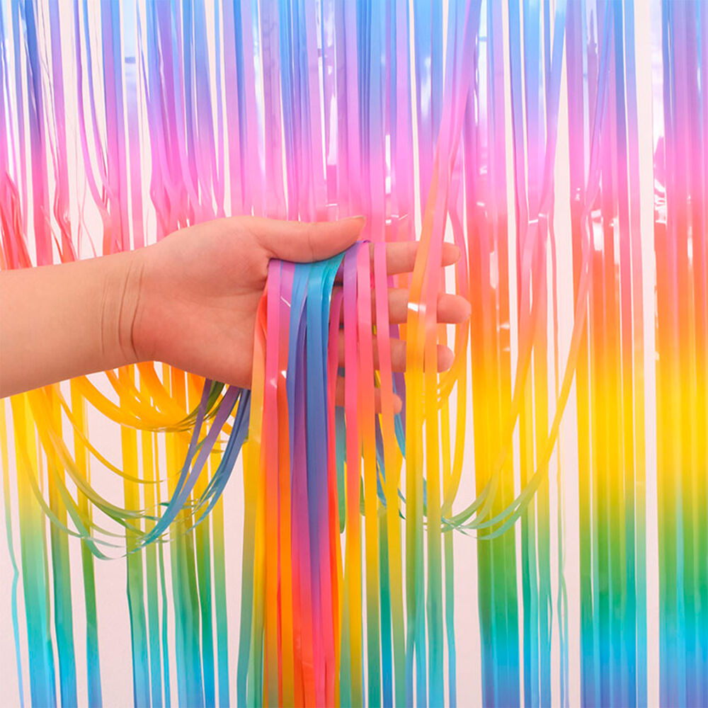 Cortina Arco&iacute;ris 2,5 Metros Big Party image number 2.0