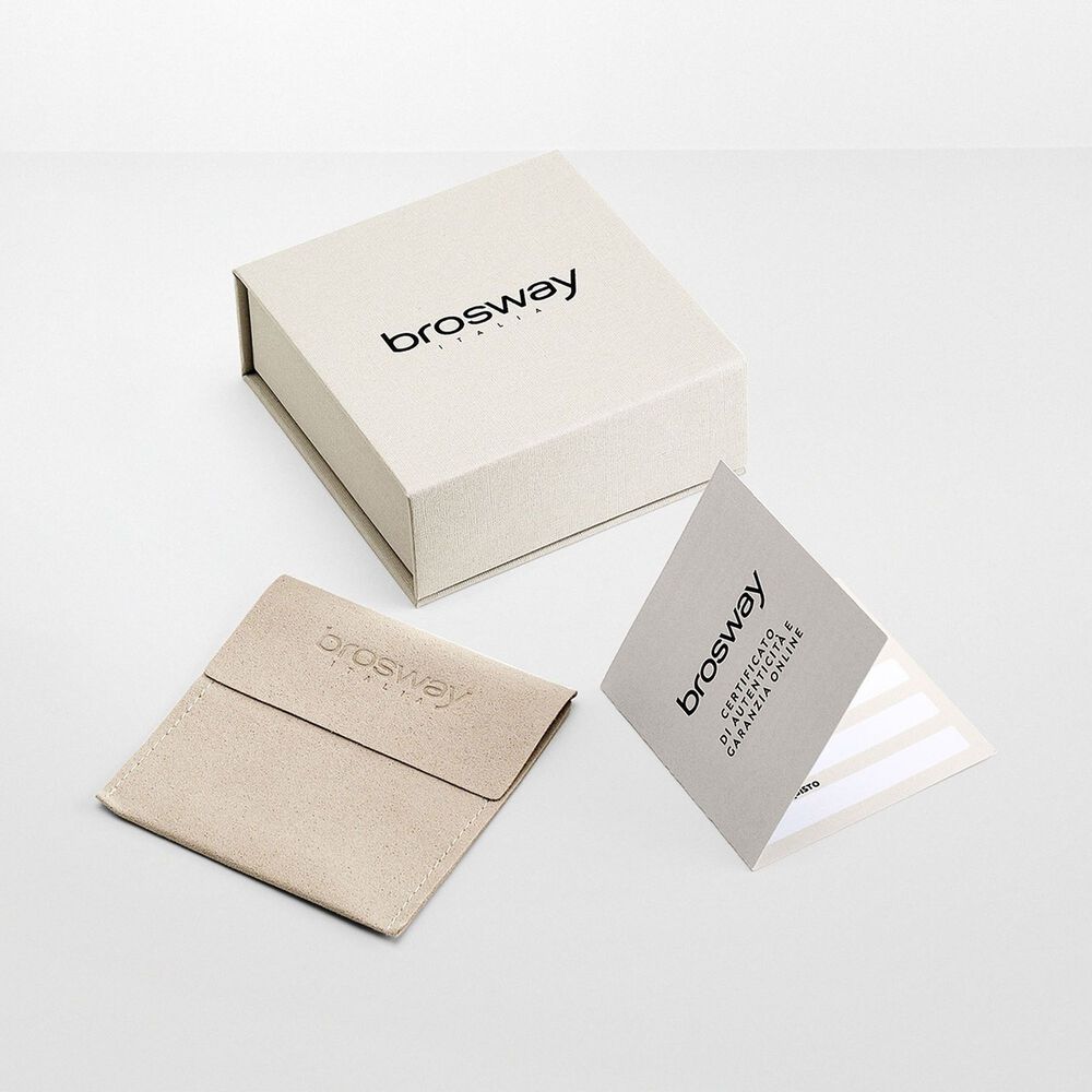 Aros Chakra Suerte Bhke042 Plateado Brosway image number 1.0