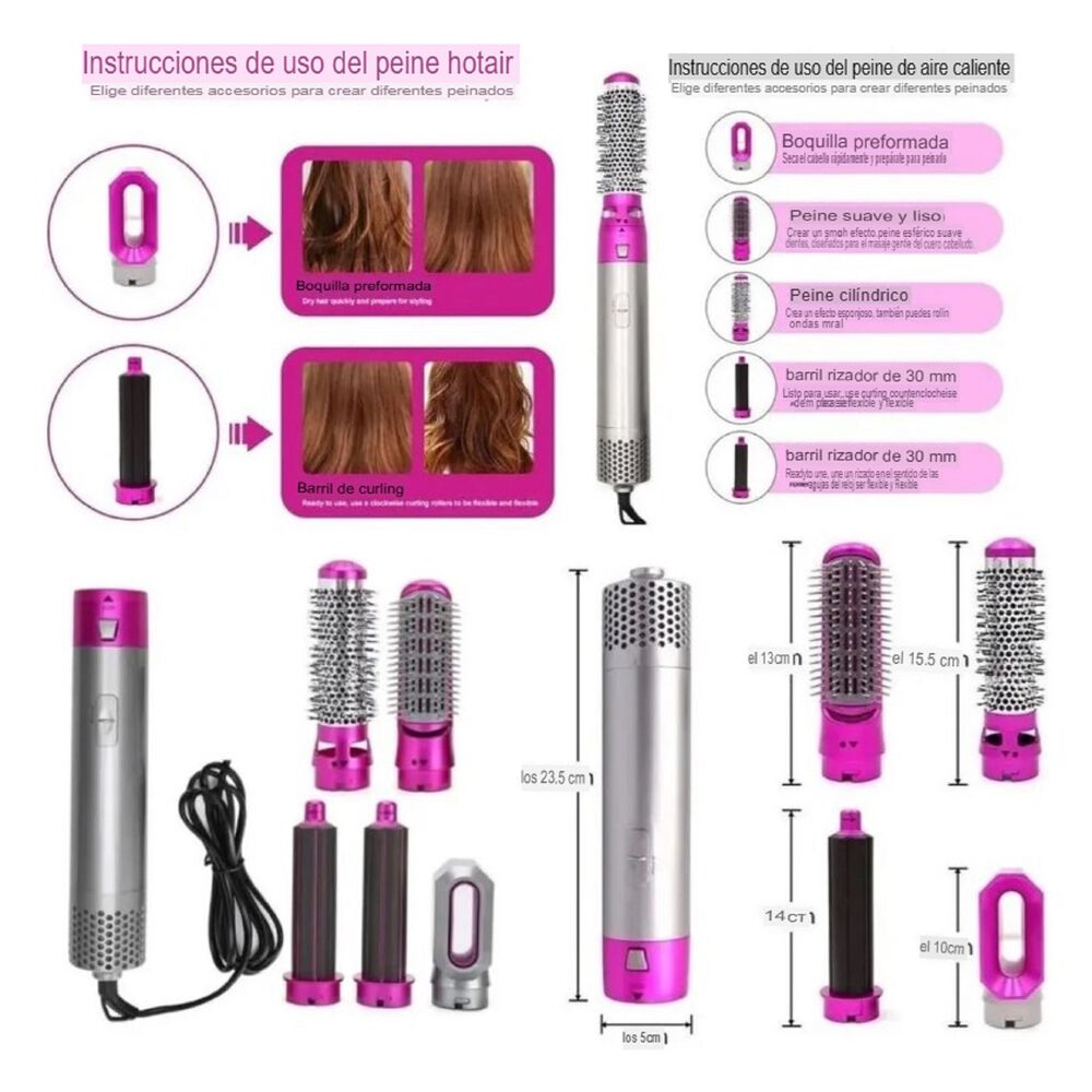 Rizador Automático Portátil Cabello Ondulado Fácil Y Rápido image number 8.0