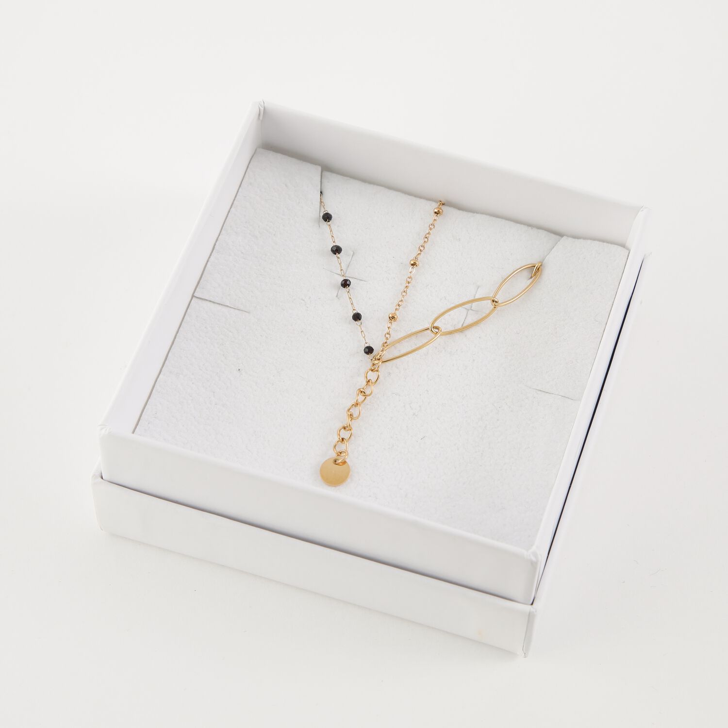 Pulsera Doble 19v69 Dorado Mujer Stb162 image number 2.0