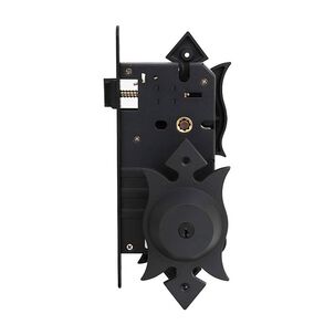 Cerradura Embutir Odis 226 Colonial Pomo - Medio Acceso Para Exterior