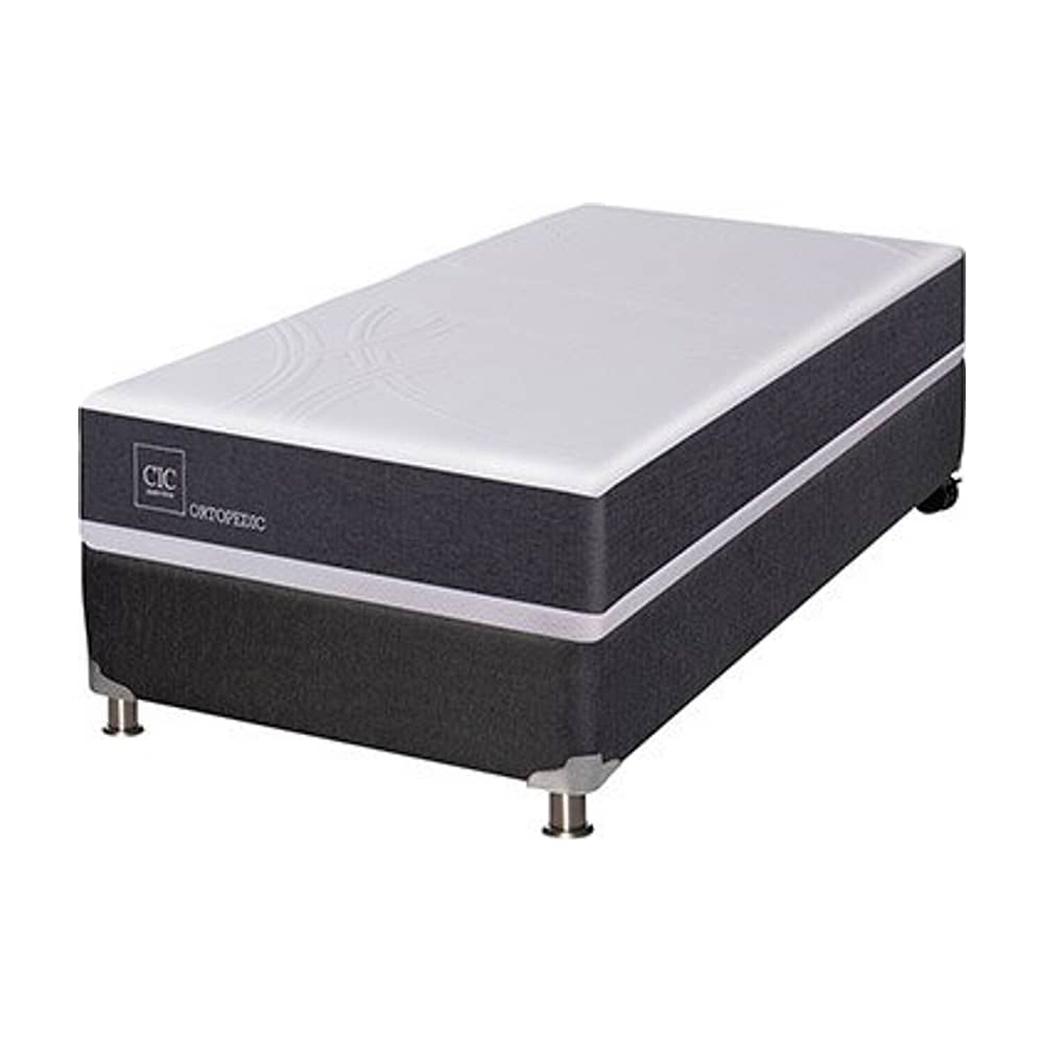 Box Spring Cic New Ortopedic B5 / 1.5 Plazas / Base Normal image number 4.0