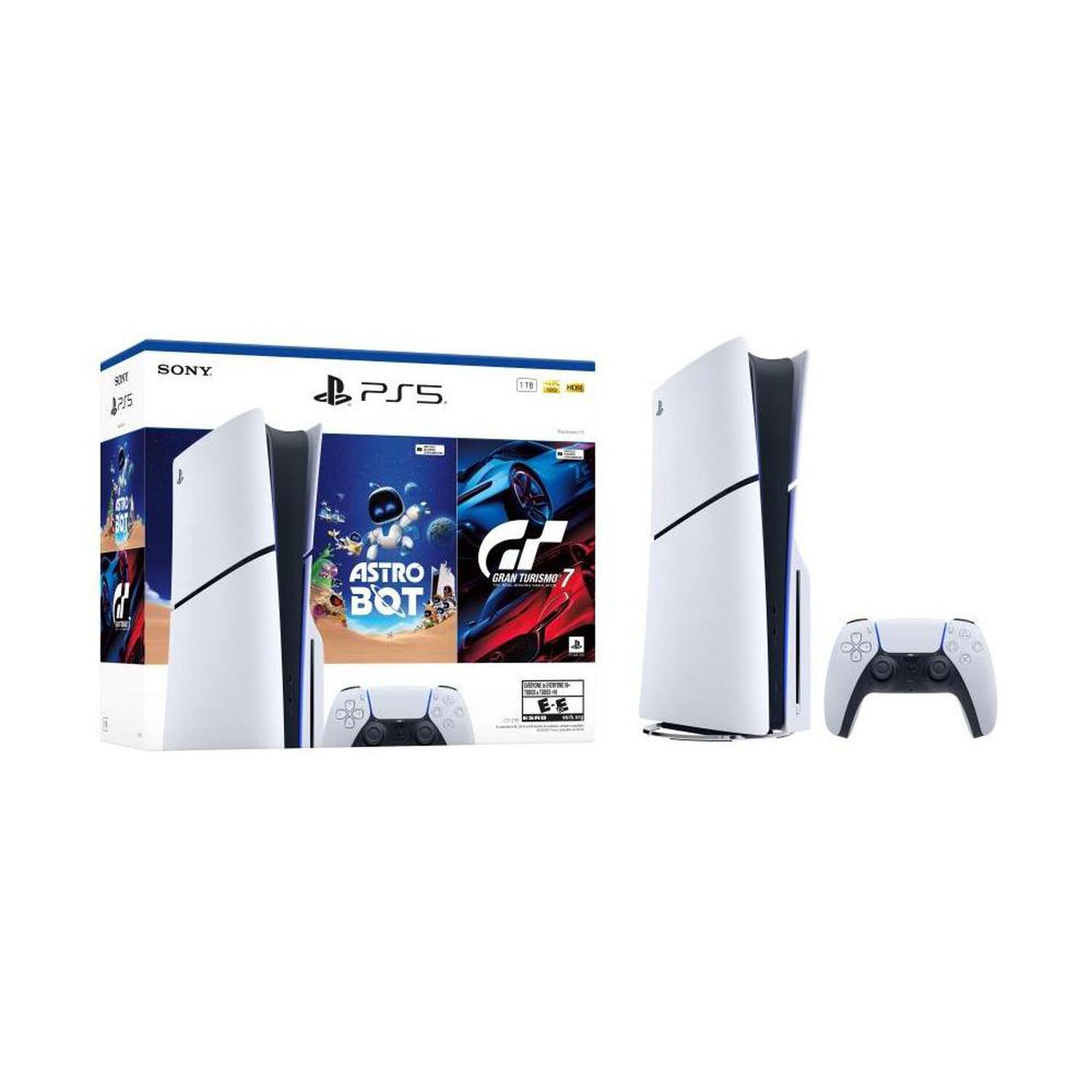 Consola PS5 Edici&oacute;n Disco 1 TB + Juego Astro Bot + Juego Gran Turismo 7 image number 1.0