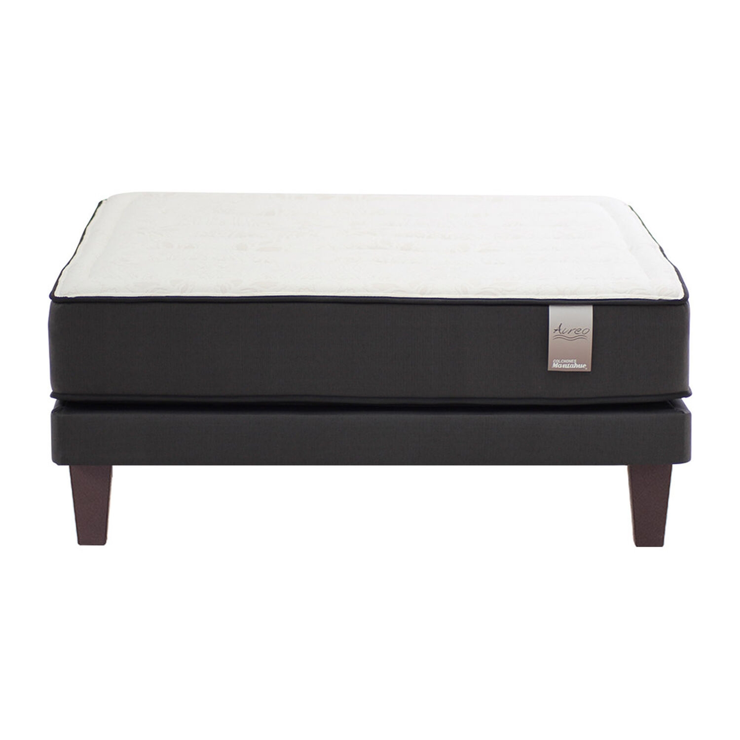 Cama Europea Mantahue Aureo / 2 Plazas / Base Dividida image number 1.0