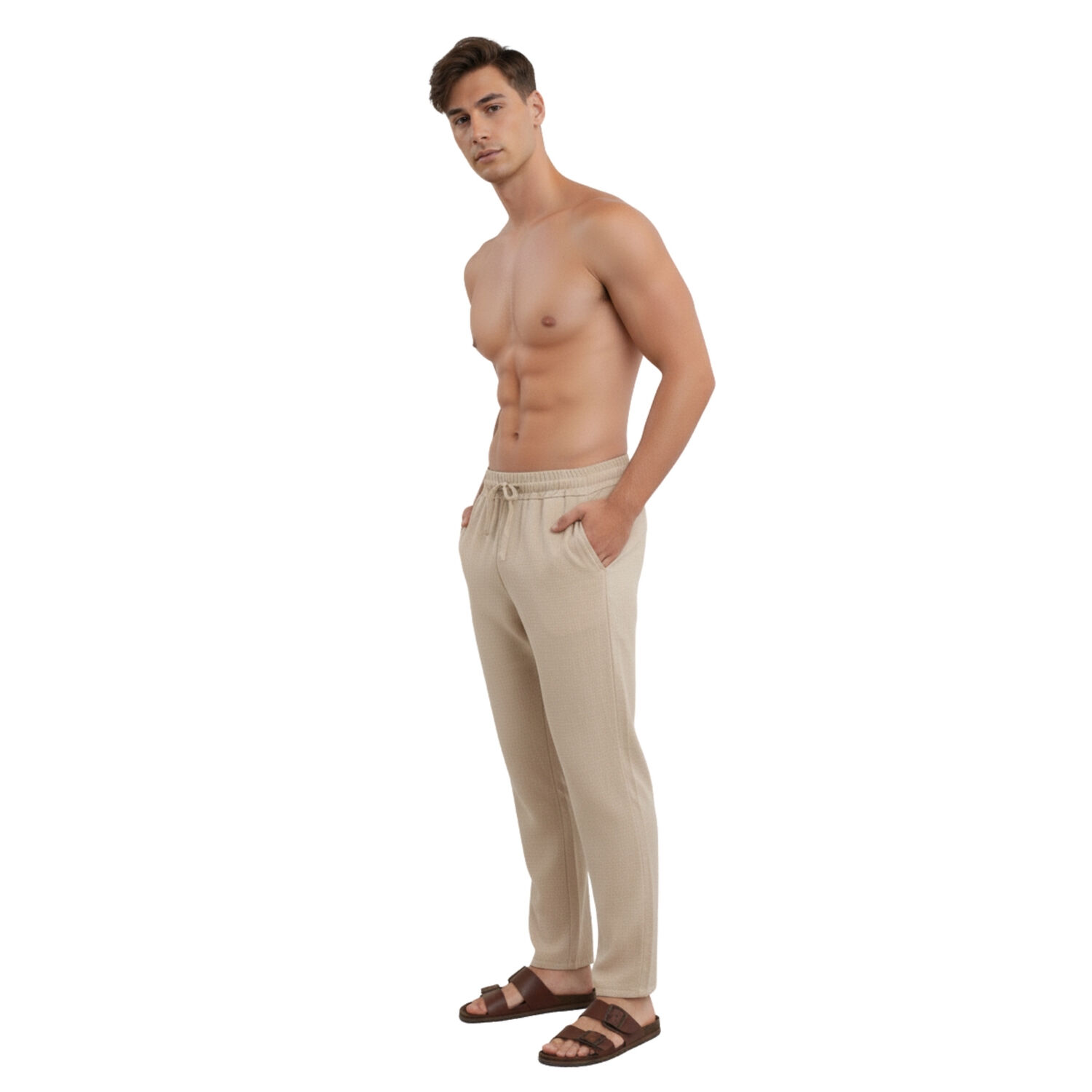 Pantalon Lino Hombre Verano Otawa image number 1.0