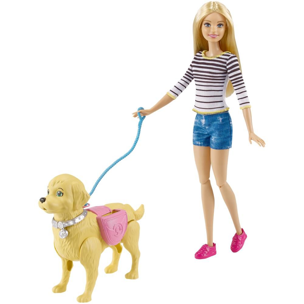 barbie con perrito