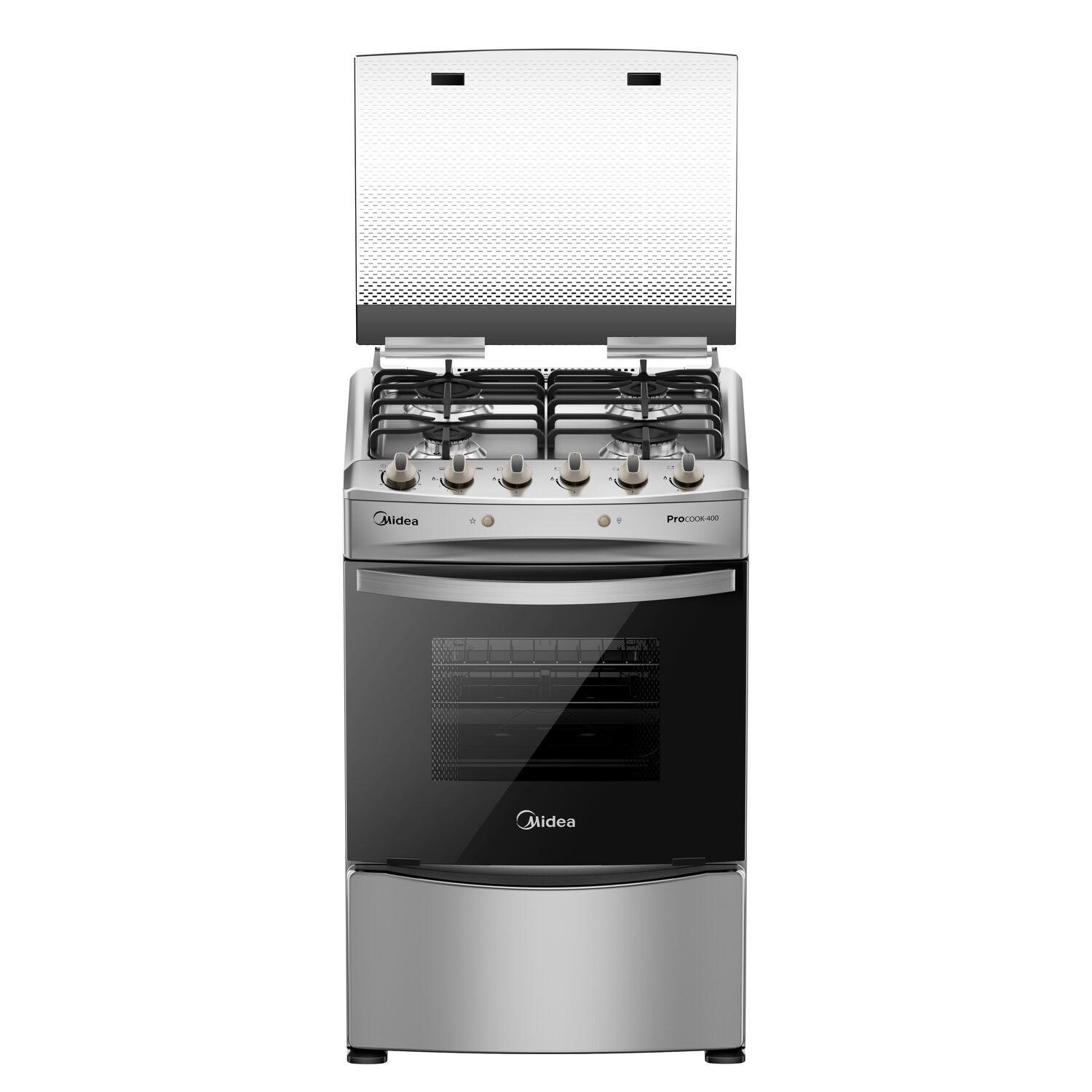 Cocina A Gas Midea MCG-4QPI24NS / 4 Quemadores image number 7.0