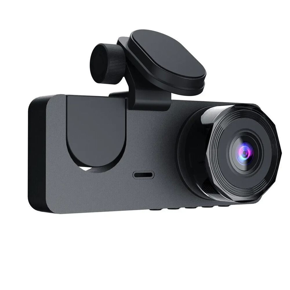 Dashcam Fhd Con Visión Nocturna Dual Cámara - Dvr Automotriz image number 1.0