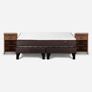 Cama Europea Rosen Ergo T / 2 Plazas / Base Dividida + Velador Ferraras