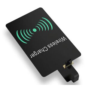 Adaptador De Carga Inalambrica Receptor Cargador Inalambrico Qi Tarjeta De Carga Tipo C (tipo C)