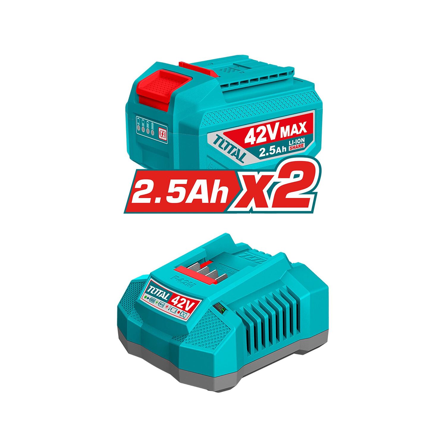 Esmeril Angular 1280w Inal&aacute;mbrica Brushless 42v Total image number 5.0