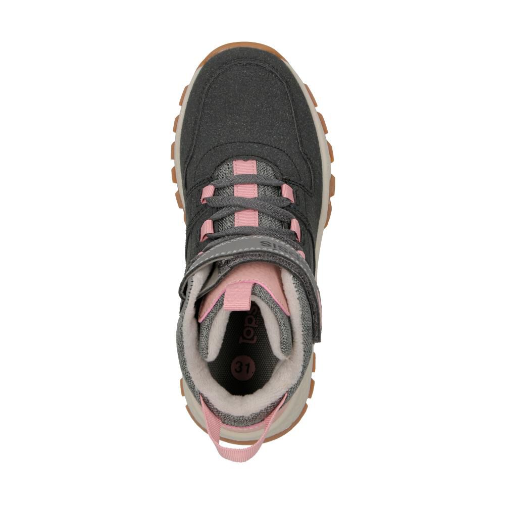 Zapatilla Infantil Ni&ntilde;a Topsis Grey image number 4.0