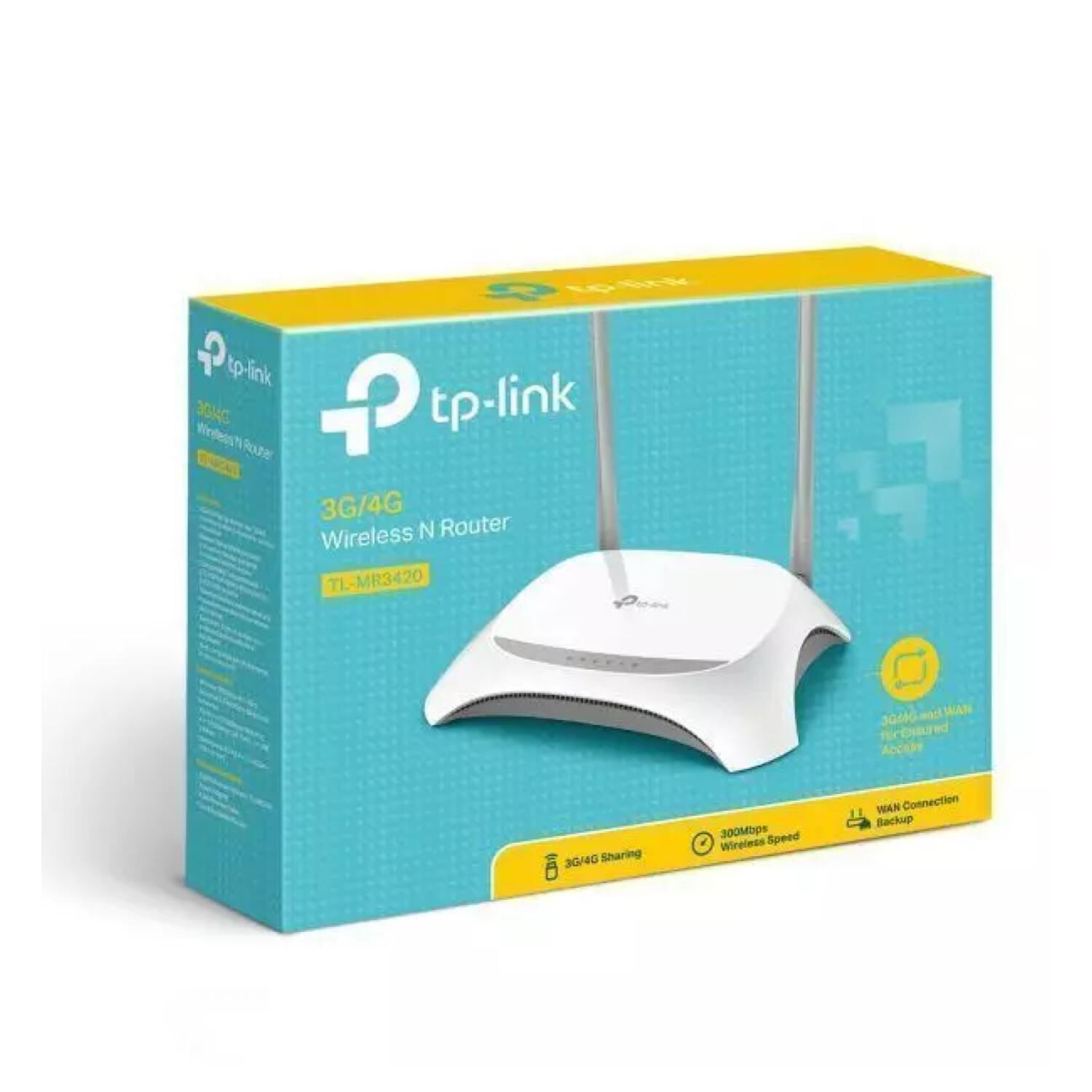 Router Wifi Inalambrico 3g 4g N 300mbps Tl-mr3420 Tp-link image number 2.0