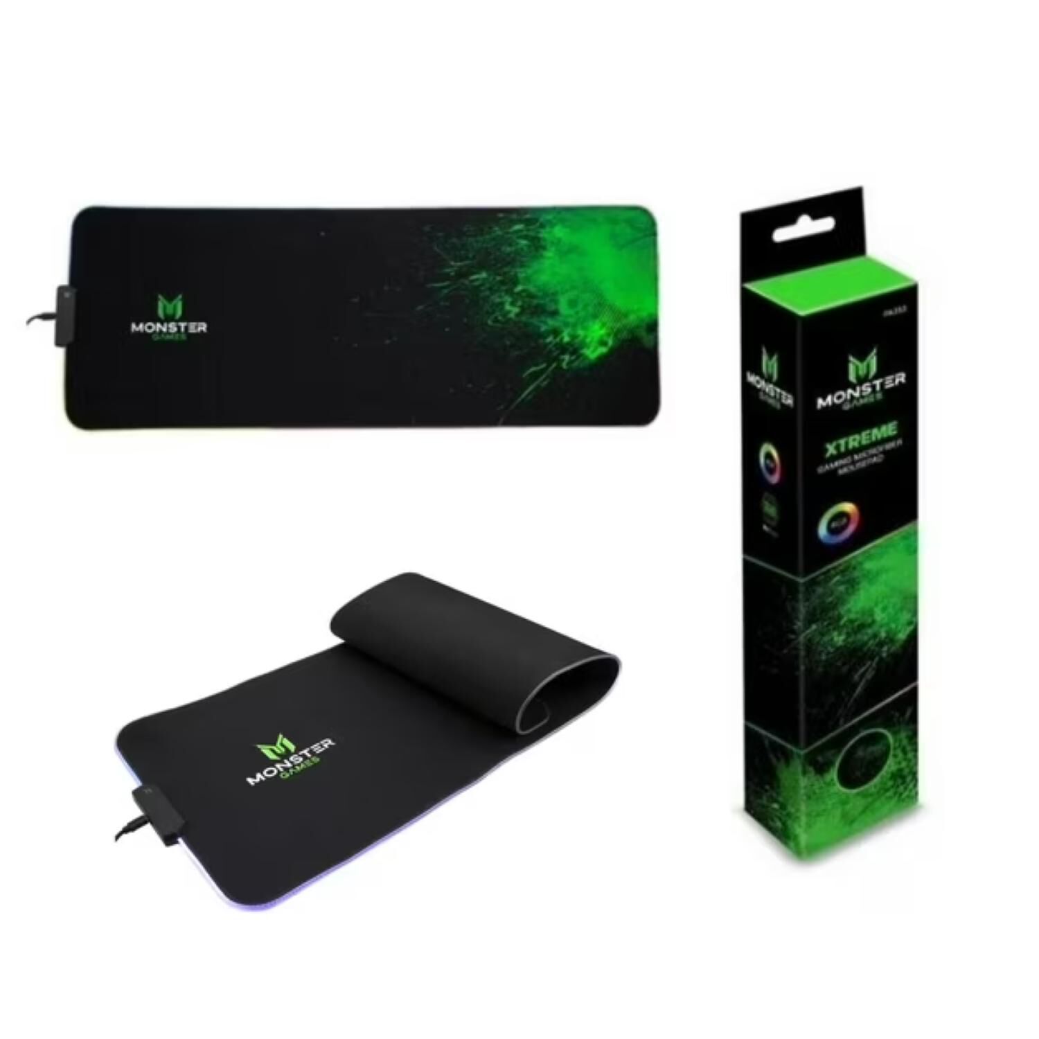 Mousepad Gamer Usb Rgb Xl 80x30cm Xtreme image number 4.0
