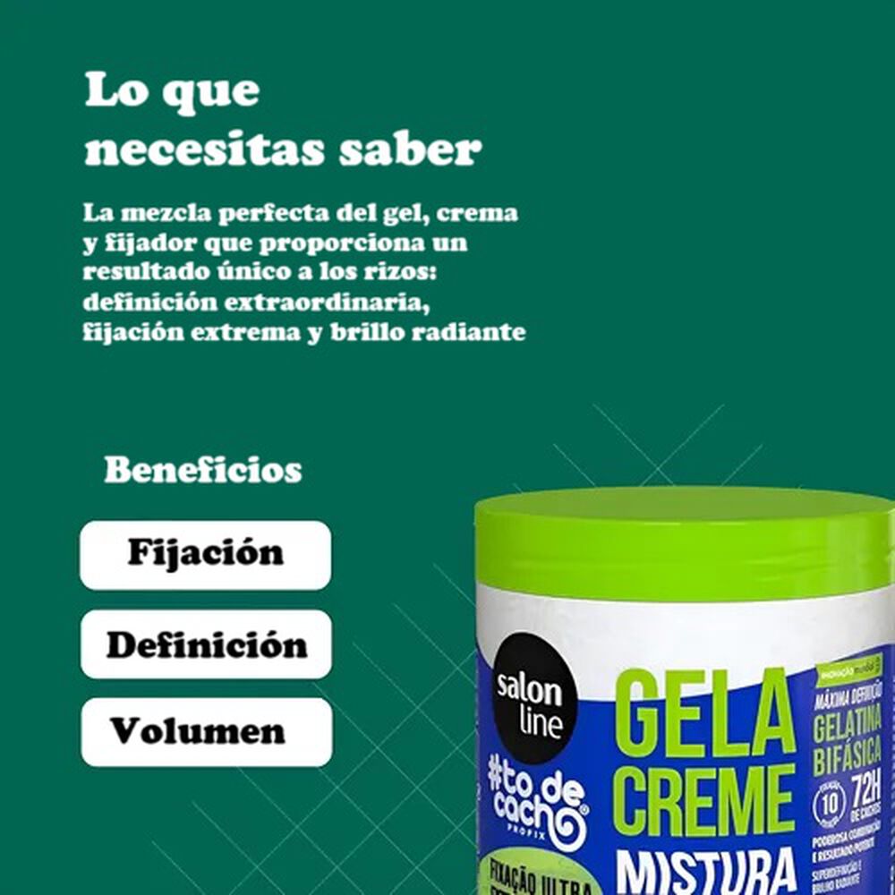 Gel Crema Fijacion Ultra Extraordinaria 500g Salon Line image number 2.0